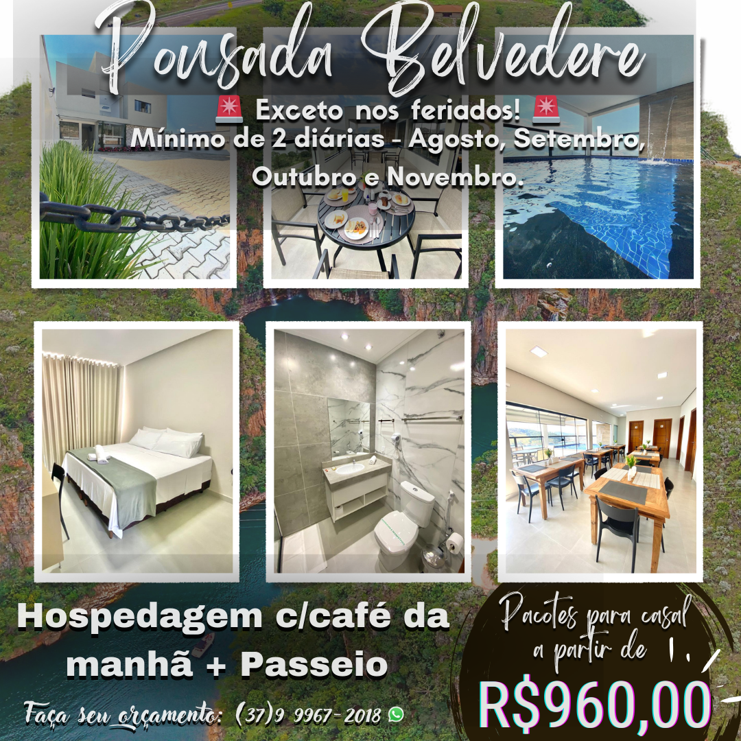 Pacote Pousada Belvedere 
